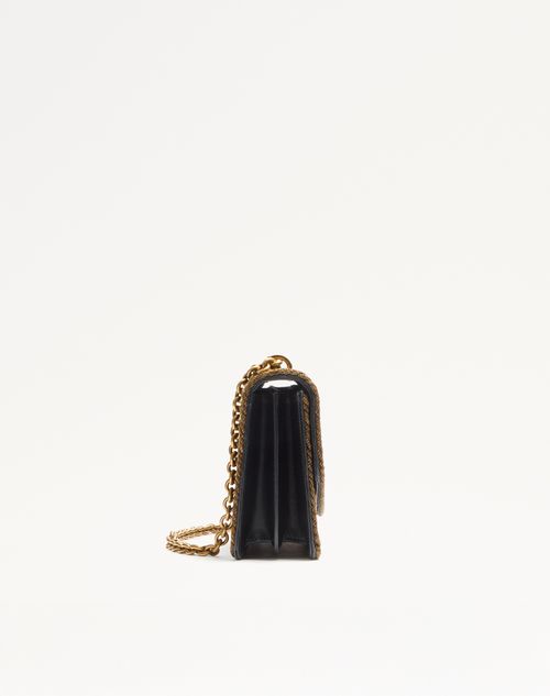 Valentino Garavani - Valentino Garavani Vain Embroidered Shoulder Bag - Multicolour - Woman - Shoulder Bags